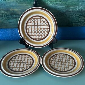 3 7 1/2 inches Vintage Casual Ceram Tapestry Electra Stoneware salad dessert